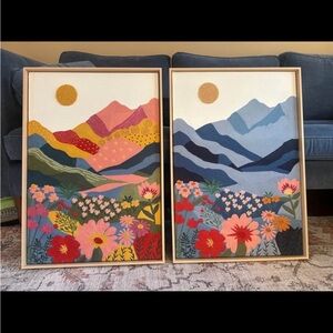 Woven framed art (2)